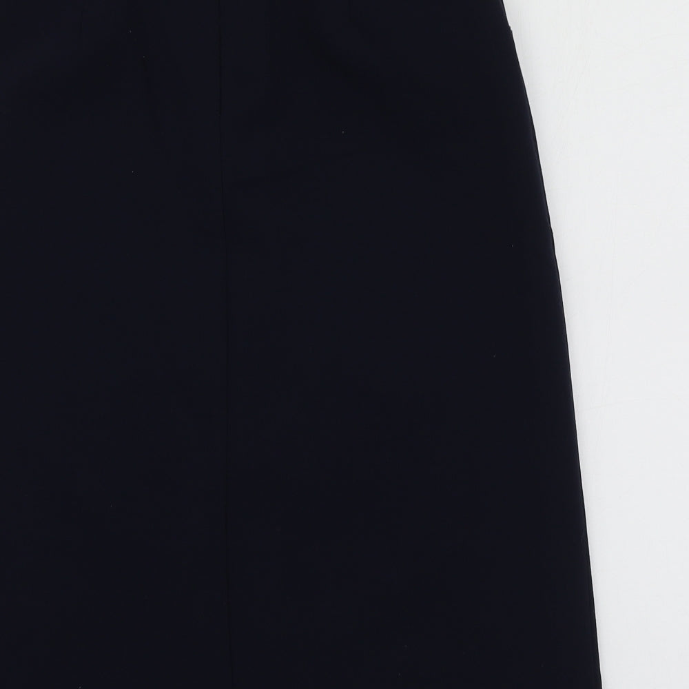 Oasis Womens Blue  Polyester A-Line Skirt Size 8