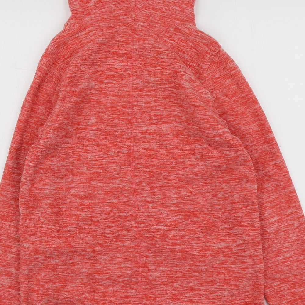 Regatta Womens Orange  Polyester Pullover Hoodie Size 10