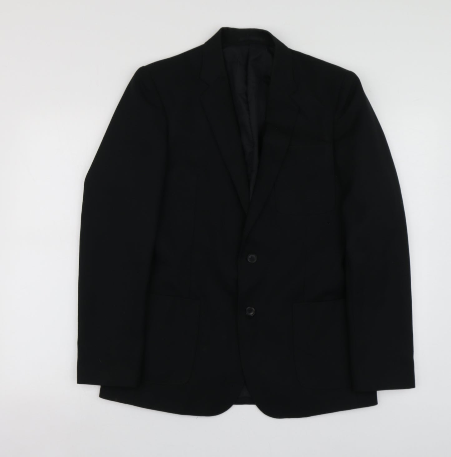 Burton Mens Black  Polyester Jacket Suit Jacket Size S   - Lining Material : Nylon