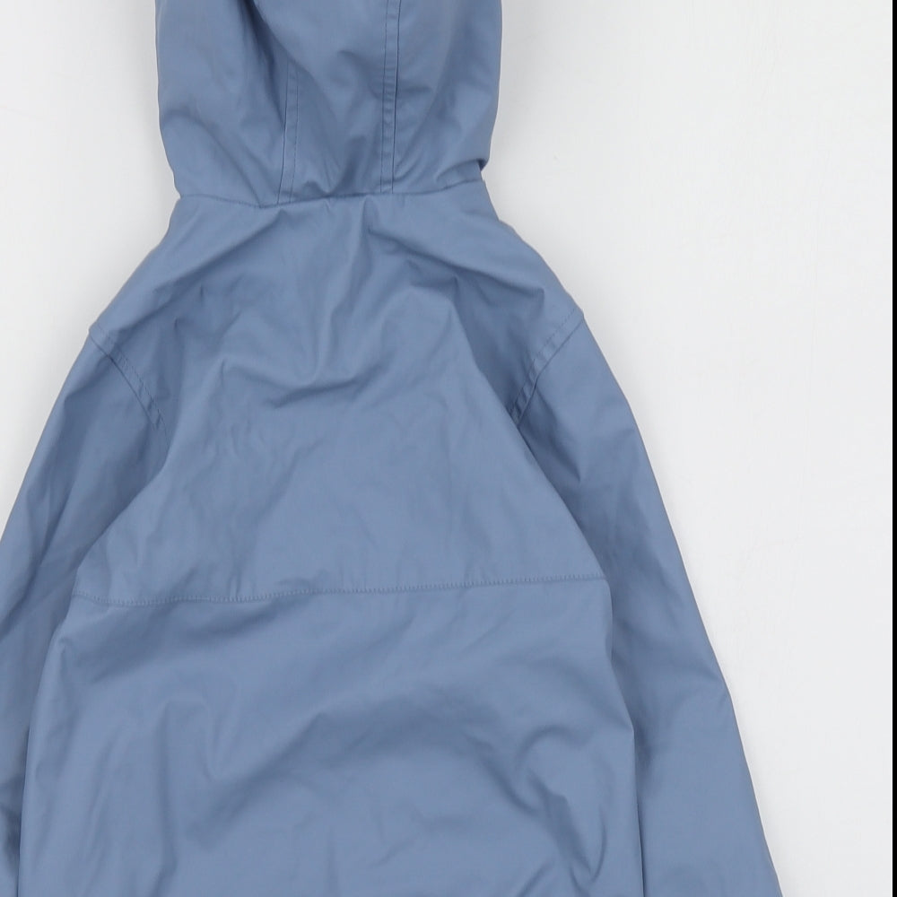 Zara Girls Blue   Rain Coat Jacket Size 2-3 Years