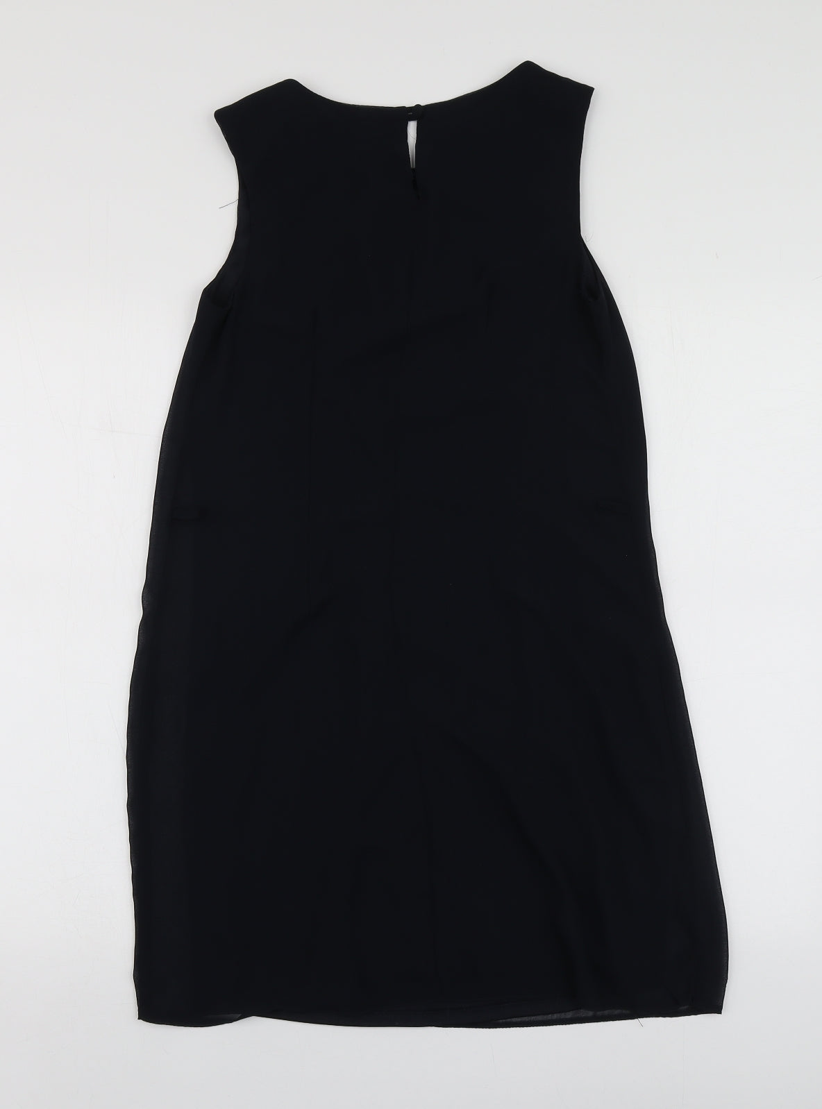 Atmosphere Womens Blue  Polyester A-Line  Size 8  Round Neck