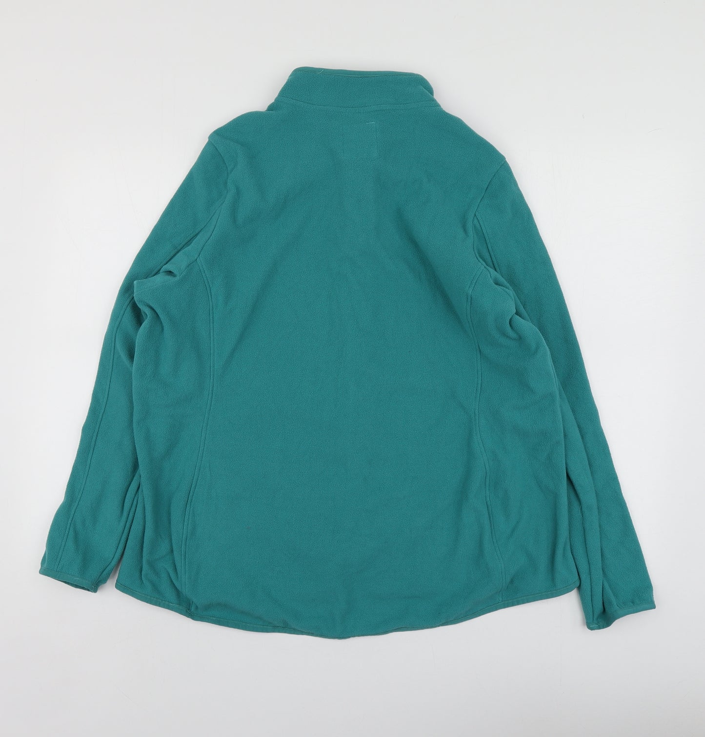 Goodmove Womens Blue  Polyester Full Zip Hoodie Size 20