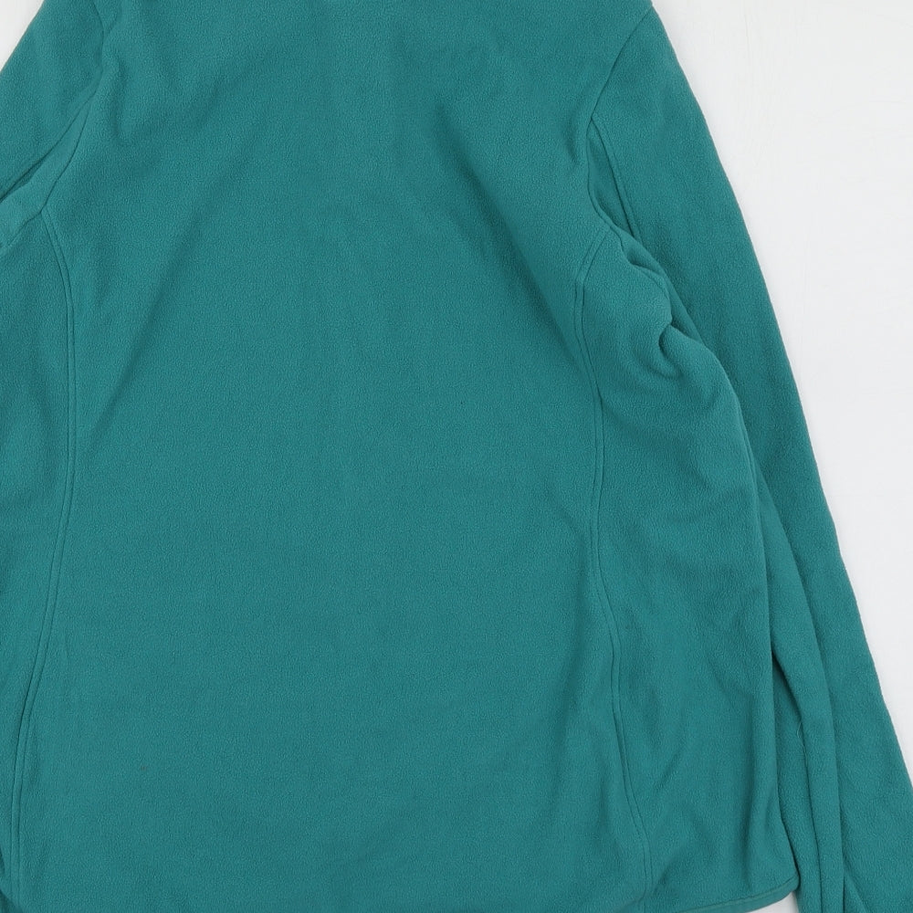 Goodmove Womens Blue  Polyester Full Zip Hoodie Size 20