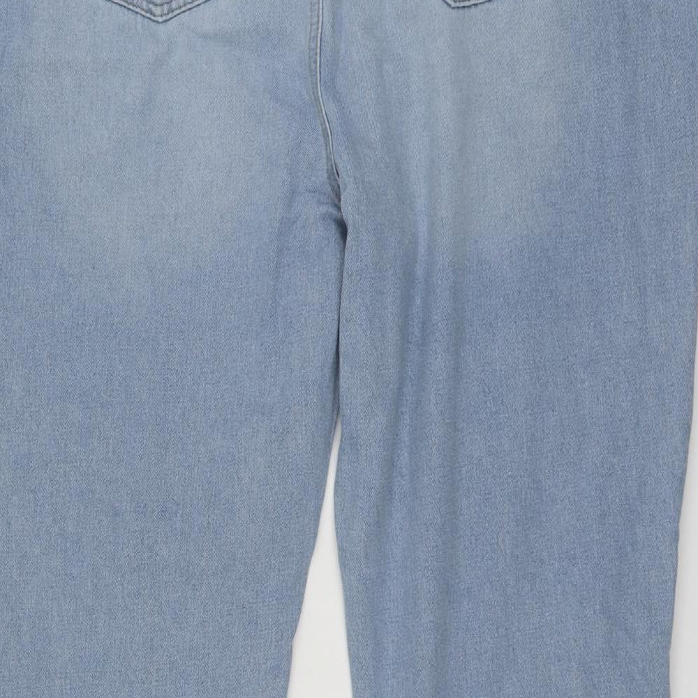 Studio Denim Womens Blue  Cotton Straight Jeans Size 20 L27 in Regular