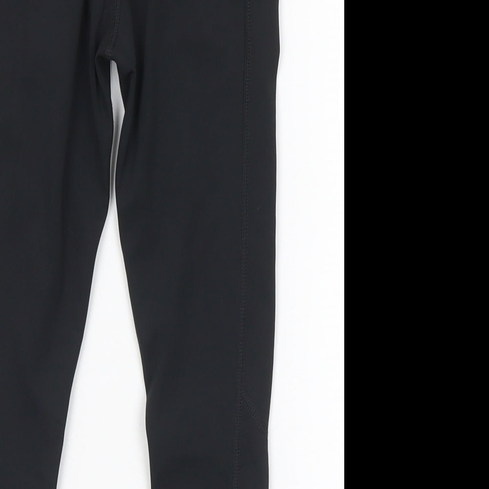 George Girls Black  Polyester Pedal Pusher Trousers Size 5-6 Years  Regular