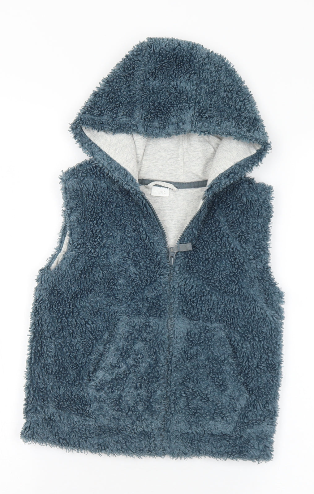NEXT Boys Blue   Gilet Jacket Size 6-7 Years  Zip