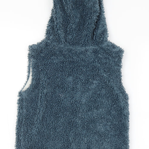 NEXT Boys Blue   Gilet Jacket Size 6-7 Years  Zip