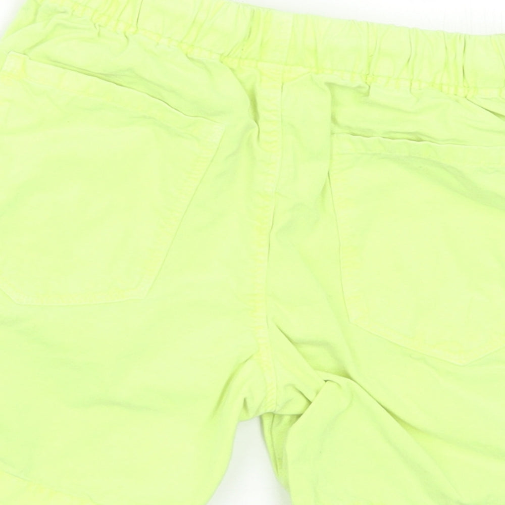 NEXT Boys Yellow  Cotton Bermuda Shorts Size 5 Years  Regular Drawstring