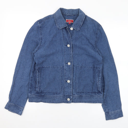 Vacknox Womens Blue   Jacket  Size XS  Button