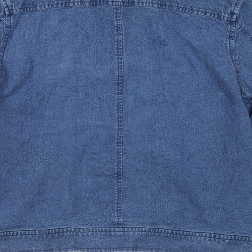 Vacknox Womens Blue   Jacket  Size XS  Button