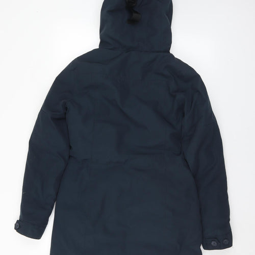 Bien Bleu Womens Black   Parka Coat Size S  Zip