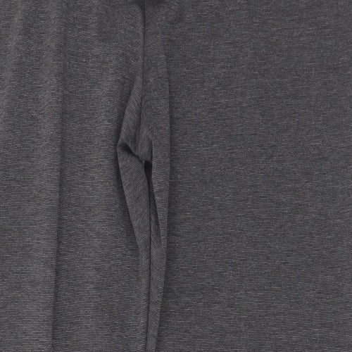 Classic Womens Grey  Polyester Trousers  Size 12 L26 in Regular