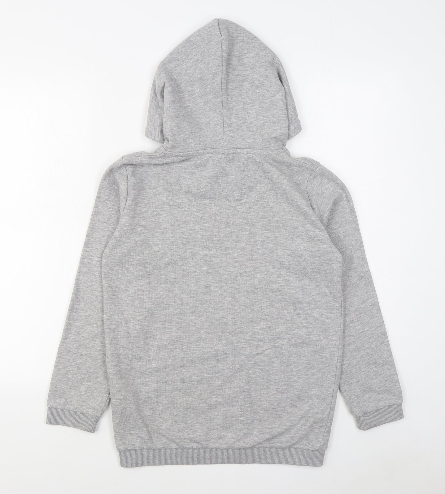 LFC Girls Grey  Cotton Pullover Hoodie Size 11-12 Years  Pullover