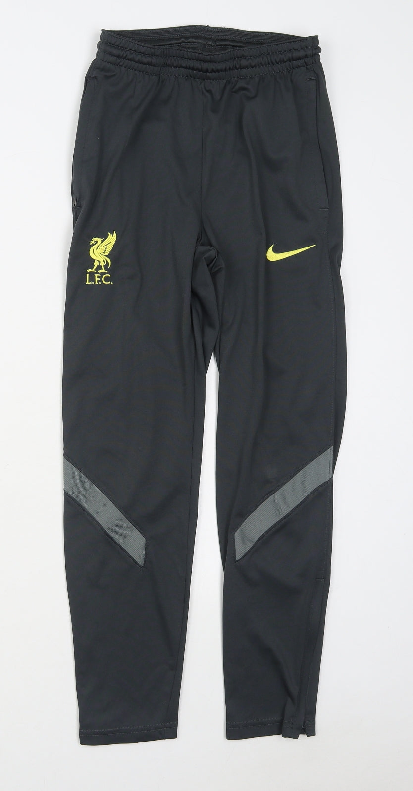 Nike Boys Grey  Polyester Jogger Trousers Size 12-13 Years  Regular Tie - LFC