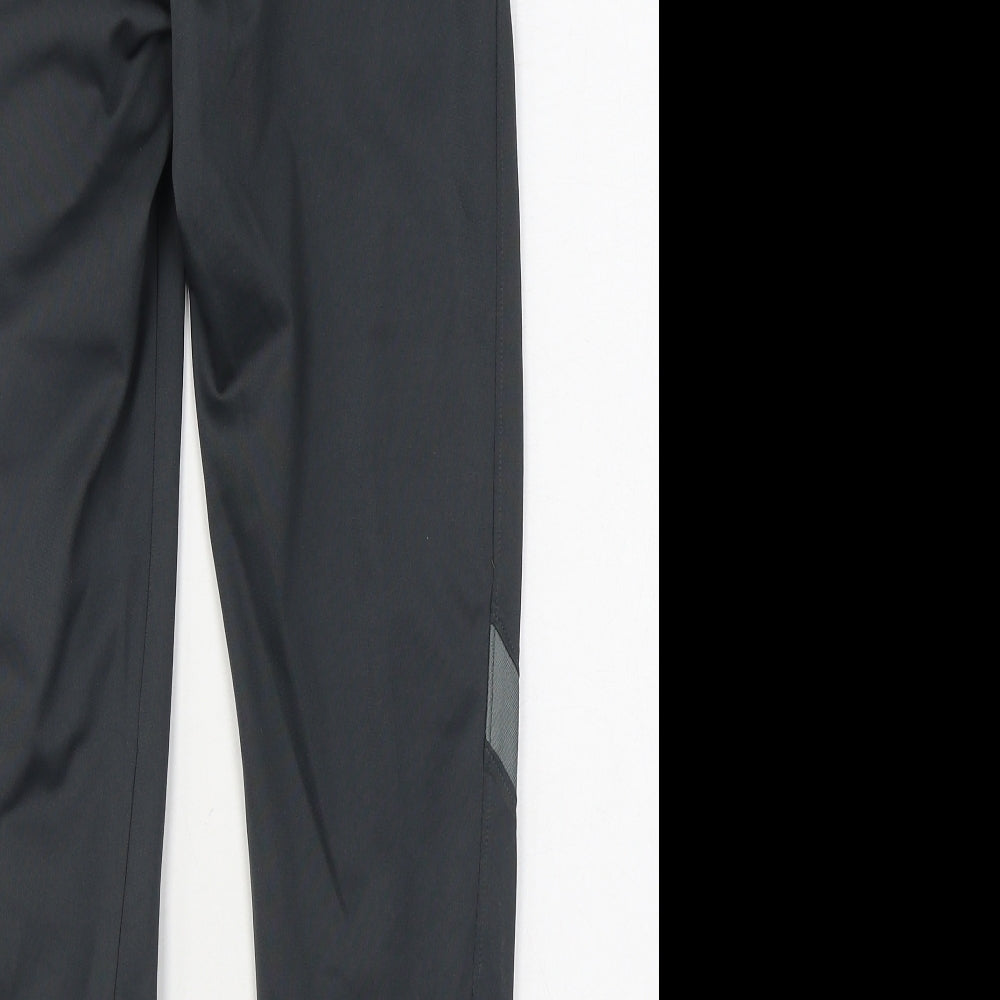 Nike Boys Grey  Polyester Jogger Trousers Size 12-13 Years  Regular Tie - LFC