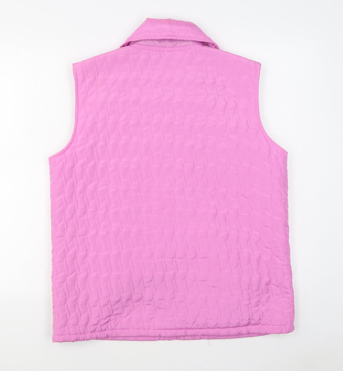 Fittiway Womens Pink   Gilet Jacket Size L  Zip