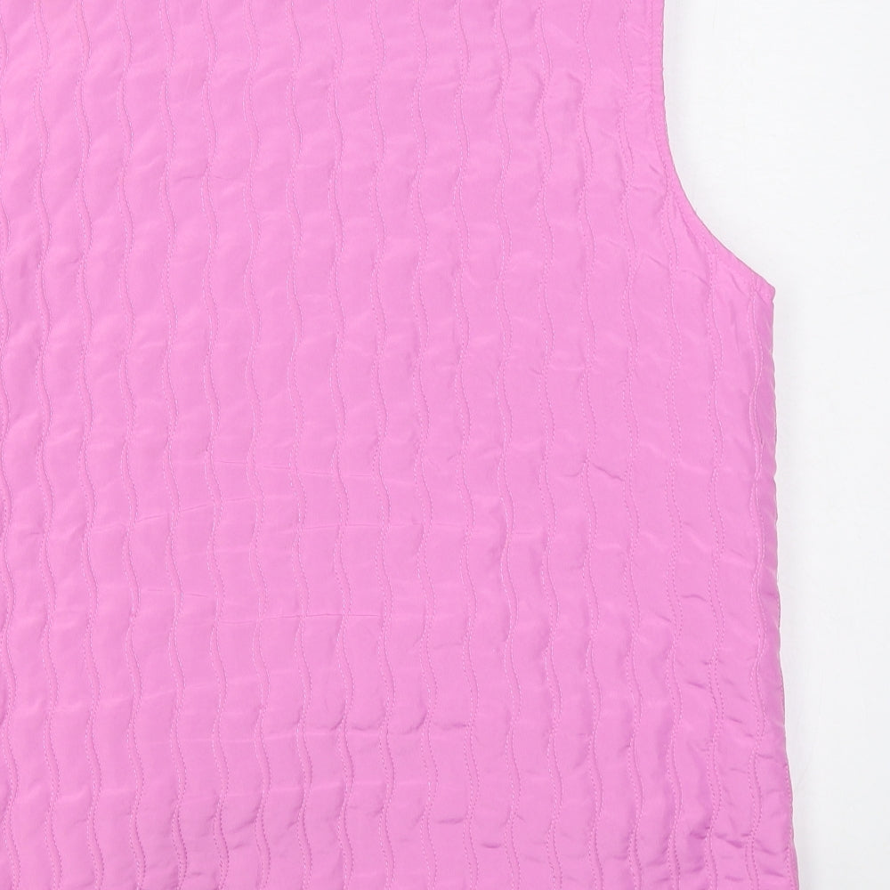 Fittiway Womens Pink   Gilet Jacket Size L  Zip