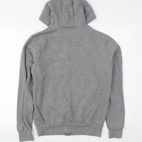 Primark Mens Grey  Cotton Full Zip Hoodie Size XS