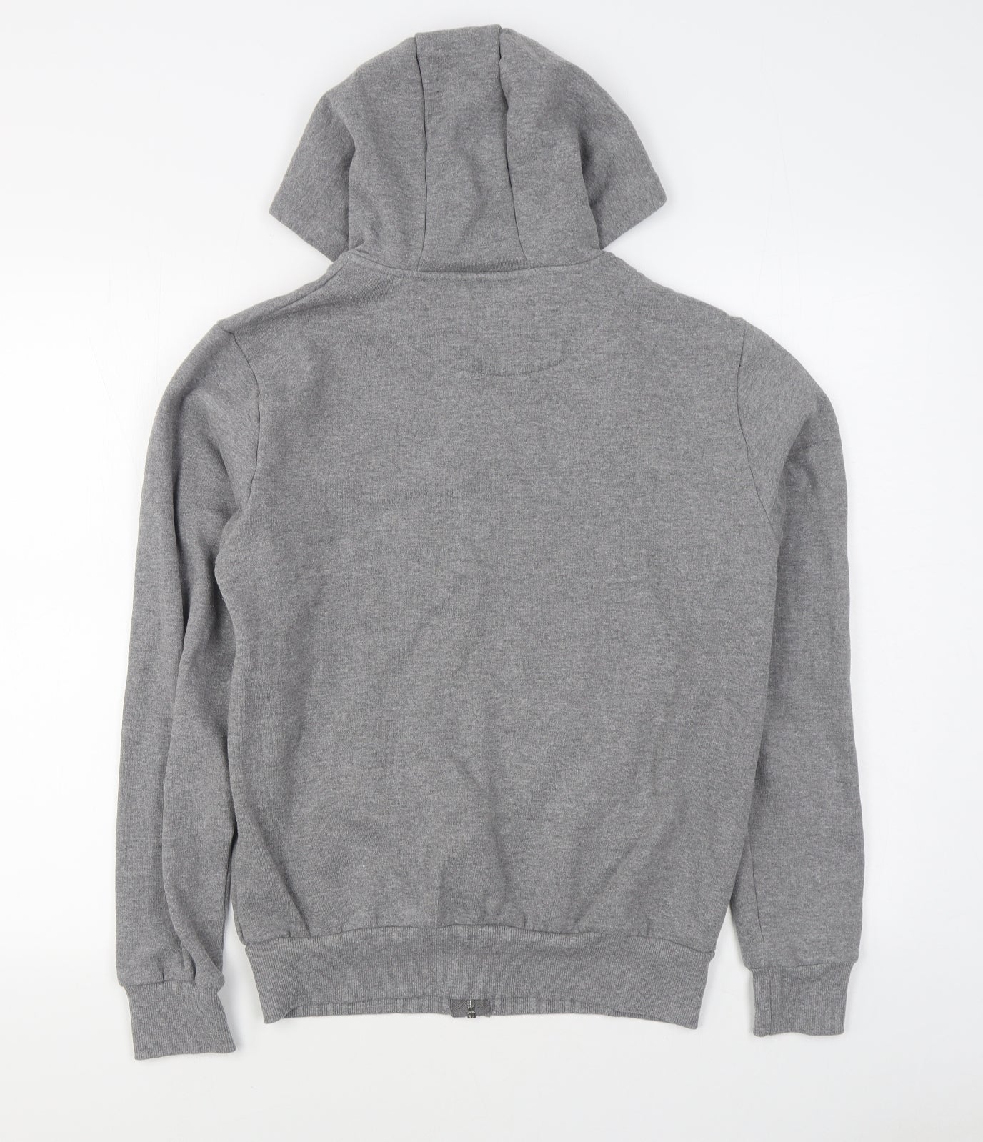 Primark Mens Grey  Cotton Full Zip Hoodie Size XS