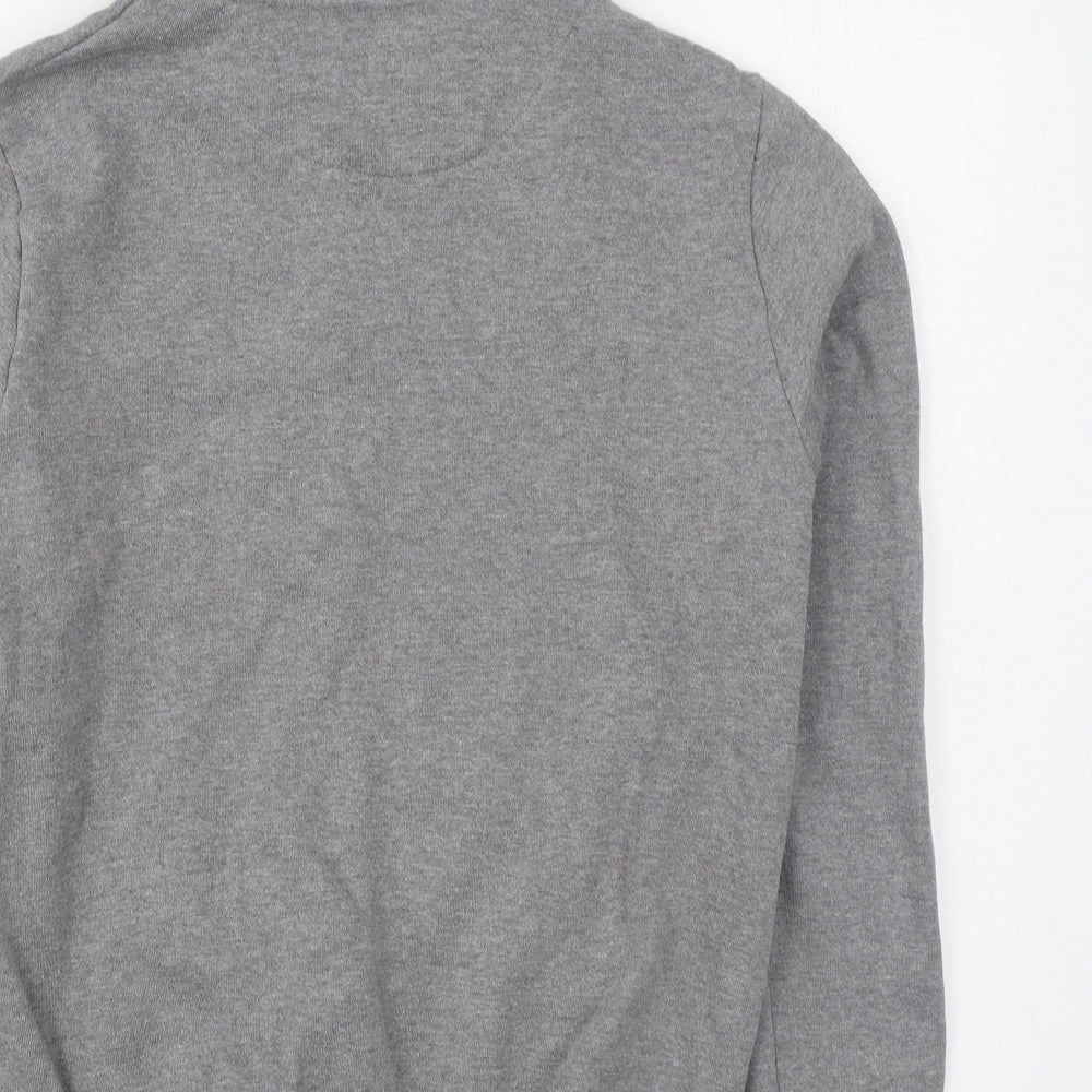 Primark Mens Grey  Cotton Full Zip Hoodie Size XS