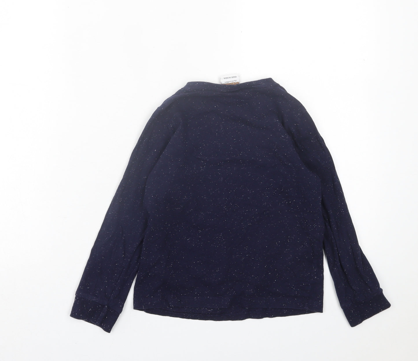 Primark Boys Beige  Polyester Basic Casual Size 6-7 Years Crew Neck Pullover - Spider-Man