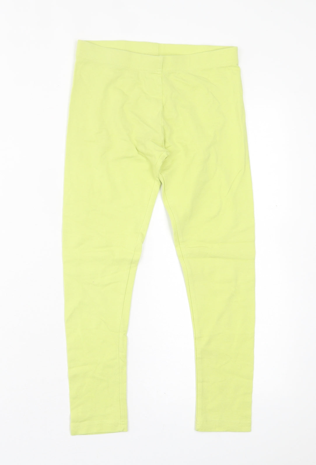 NEXT Girls Green  Cotton Capri Trousers Size 11 Years  Regular Pullover