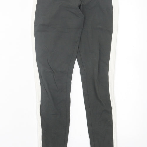 adidas Womens Green  Cotton Capri Leggings Size 4 L25 in