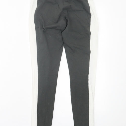 adidas Womens Green  Cotton Capri Leggings Size 4 L25 in