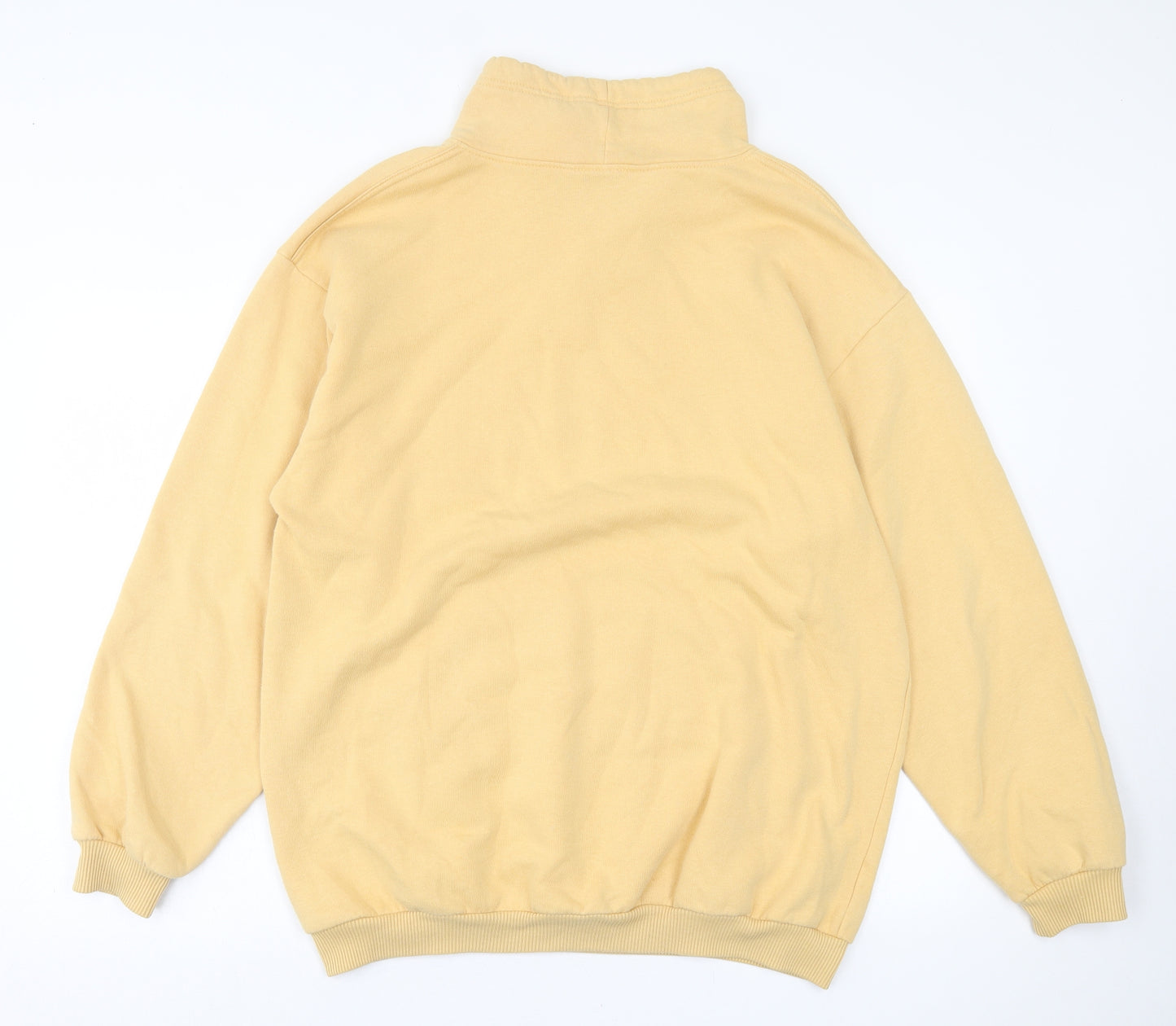 Marks and Spencer Womens Orange  Cotton Pullover Sweatshirt Size 16  Pullover