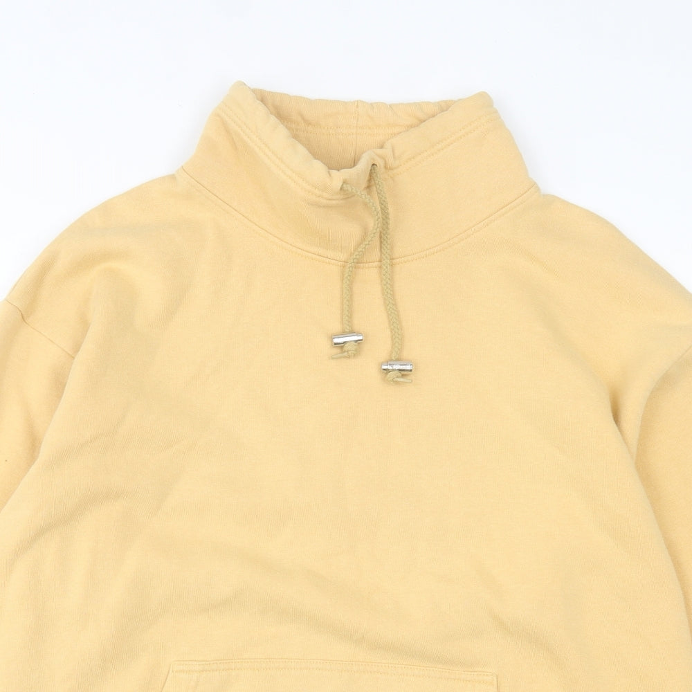 Marks and Spencer Womens Orange  Cotton Pullover Sweatshirt Size 16  Pullover