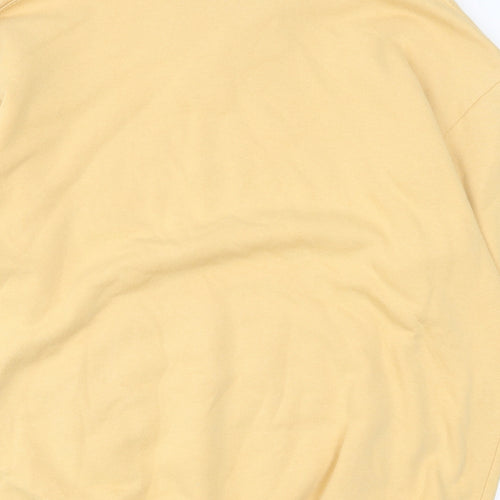 Marks and Spencer Womens Orange  Cotton Pullover Sweatshirt Size 16  Pullover
