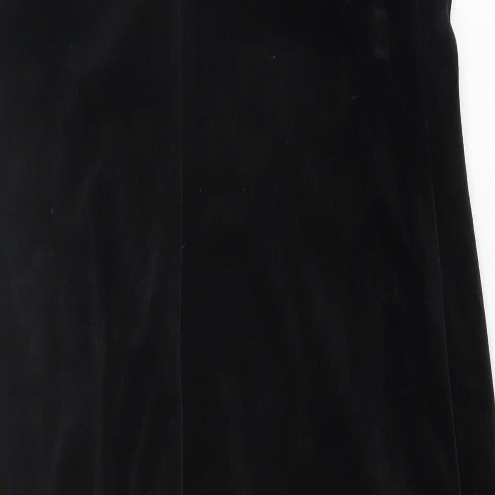 Dorothy Perkins Womens Black  Polyester A-Line  Size 16  Square Neck Pullover