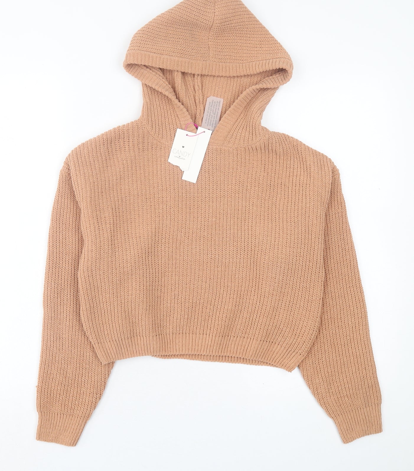 Matalan Girls Brown  Polyester Pullover Hoodie Size 13 Years  Pullover