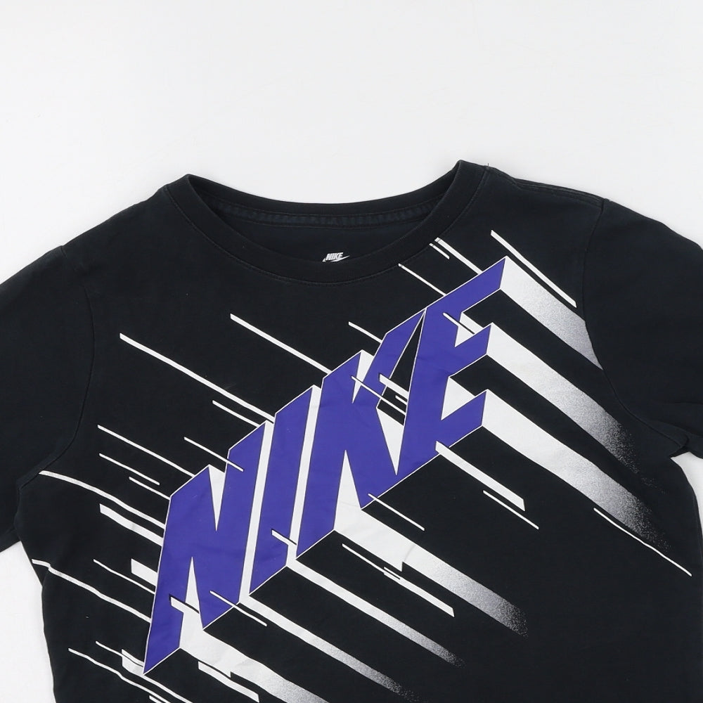 Nike Mens Multicoloured  Cotton  T-Shirt Size L Round Neck