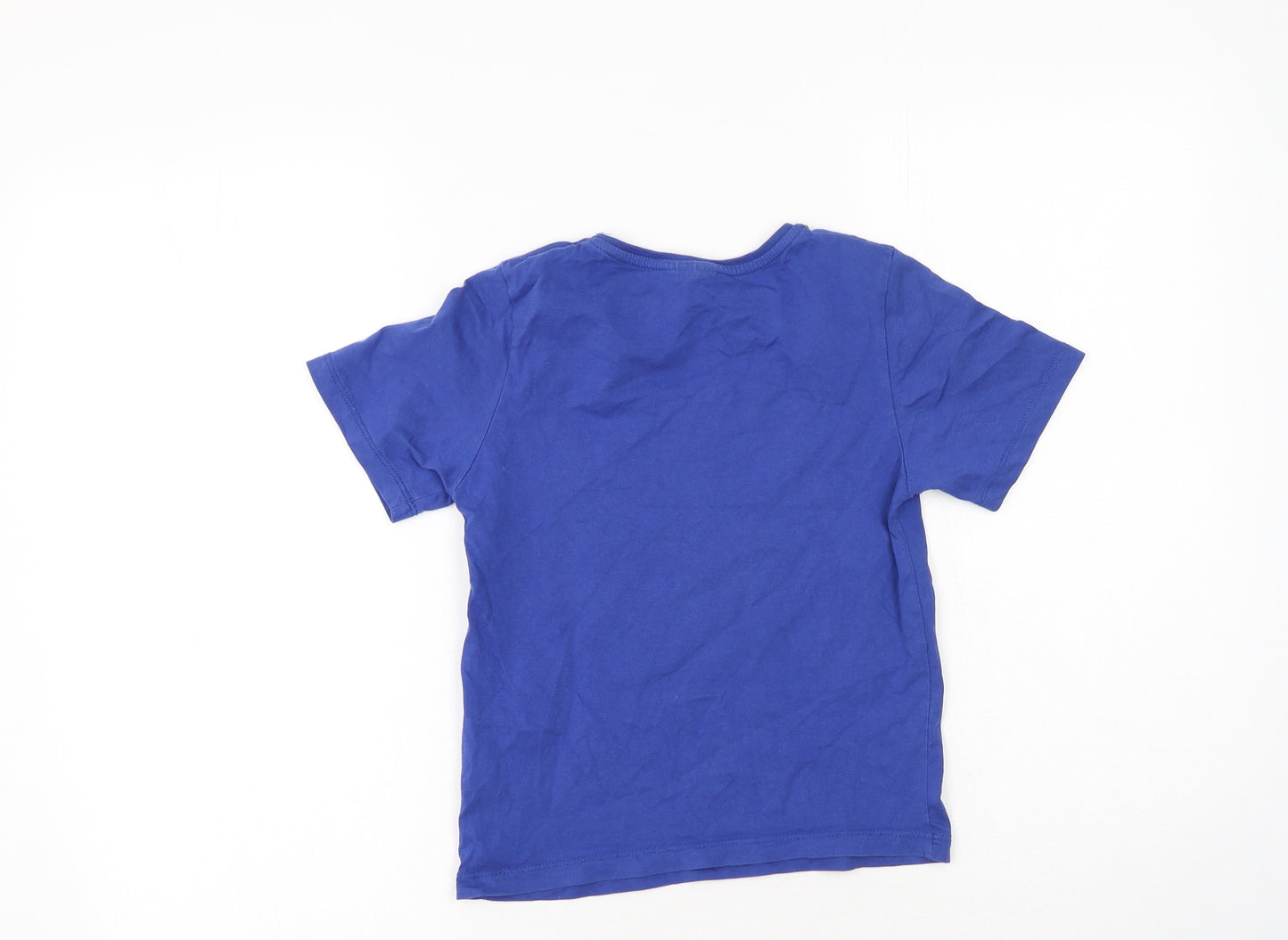 Rebel  Boys Blue  Cotton Basic Casual Size 6-7 Years Round Neck  - Toy story
