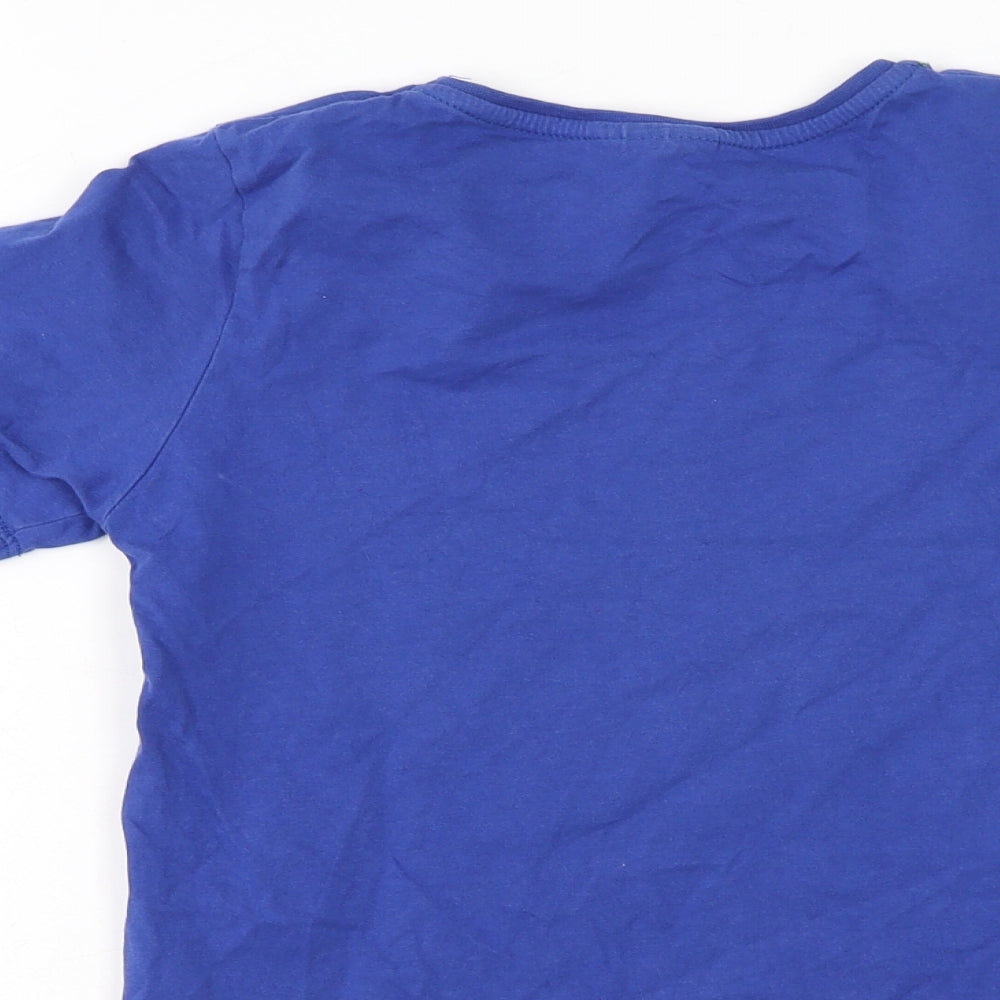 Rebel  Boys Blue  Cotton Basic Casual Size 6-7 Years Round Neck  - Toy story