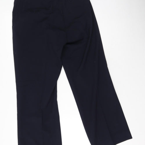 REMUS Mens Blue  Viscose Trousers  Size 30 in L27 in Regular