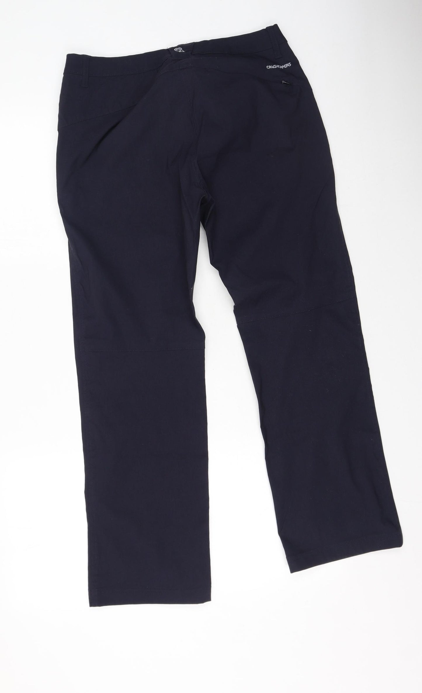 Craghoppers Womens Blue  Polyamide Trousers  Size 12 L30 in Regular