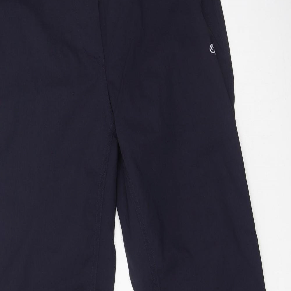 Craghoppers Womens Blue  Polyamide Trousers  Size 12 L30 in Regular