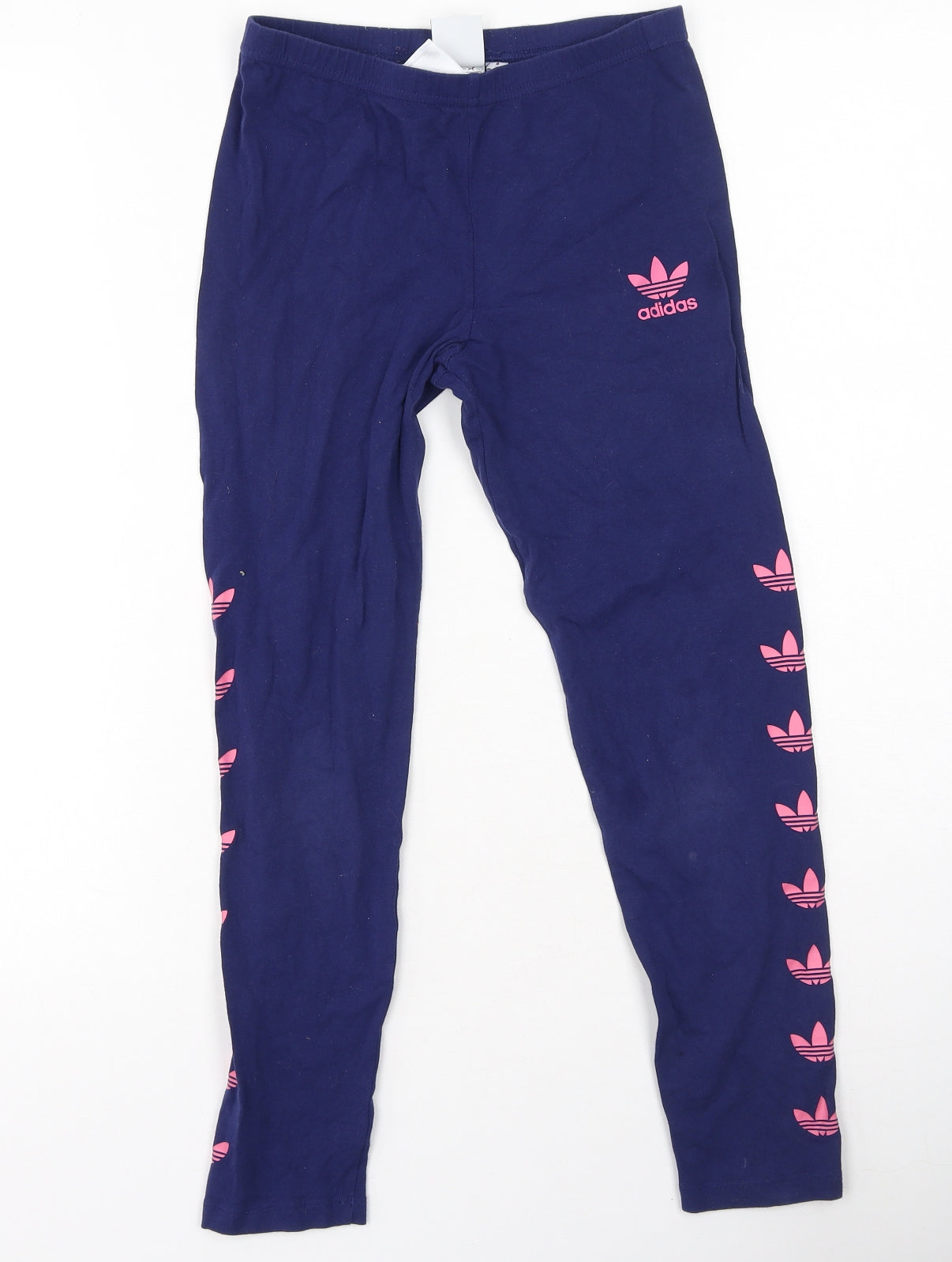adidas Girls Multicoloured  Cotton Jegging Trousers Size 11-12 Years  Regular