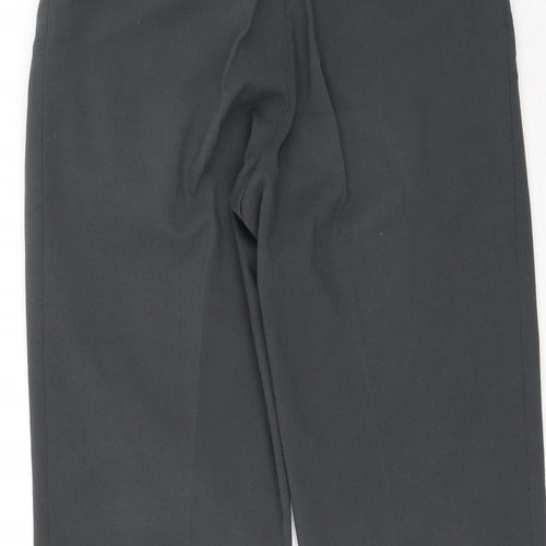 REMUS Mens Grey  Polyester Trousers  Size M L26 in Regular