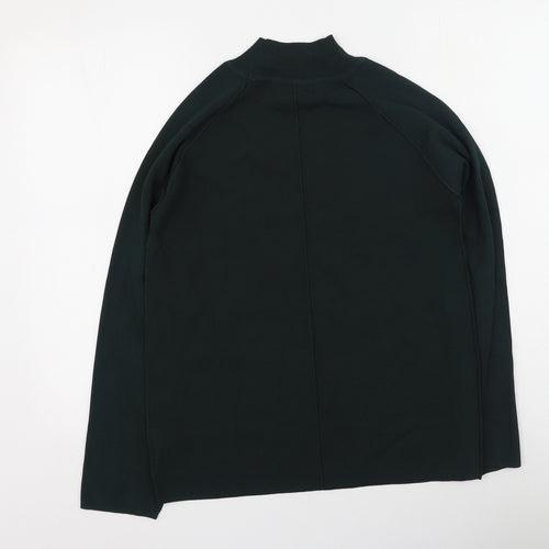 NEXT Womens Green High Neck  Viscose Pullover Jumper Size 8