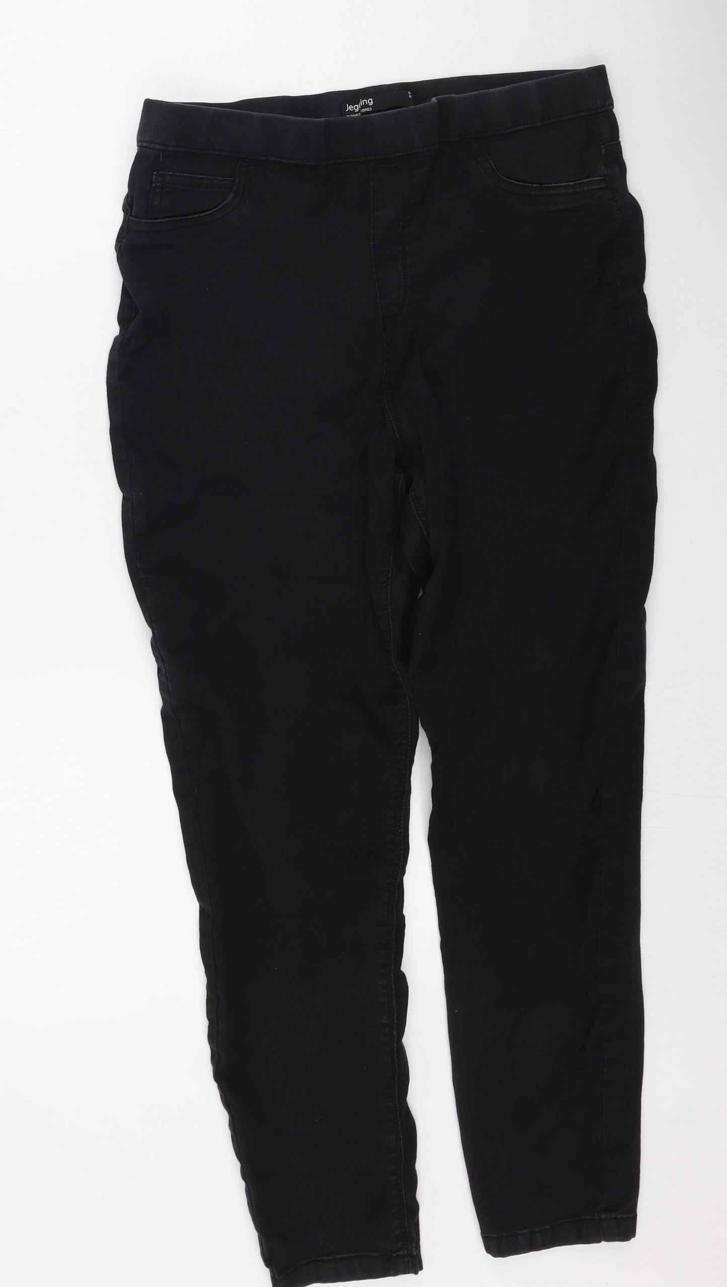 Dunnes Stores Womens Grey  Cotton Jegging Jeans Size 16 L25 in Regular