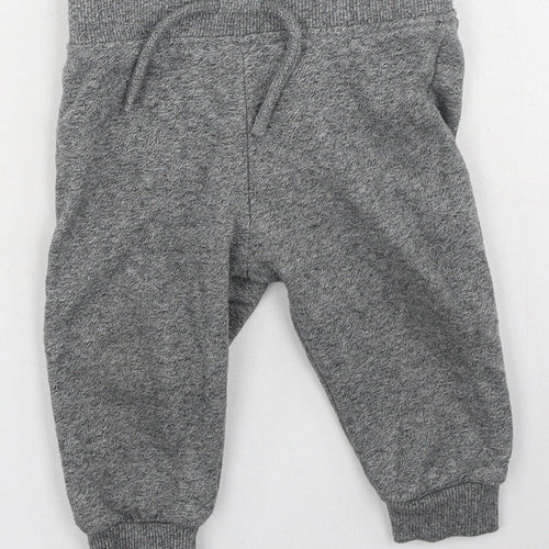 Primark  Boys Grey  Cotton Jogger Leggings Size 6-9 Months