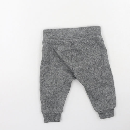 Primark  Boys Grey  Cotton Jogger Leggings Size 6-9 Months