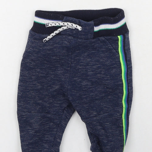 Primark Boys Multicoloured  Cotton Jogger Trousers Size 3-6 Months