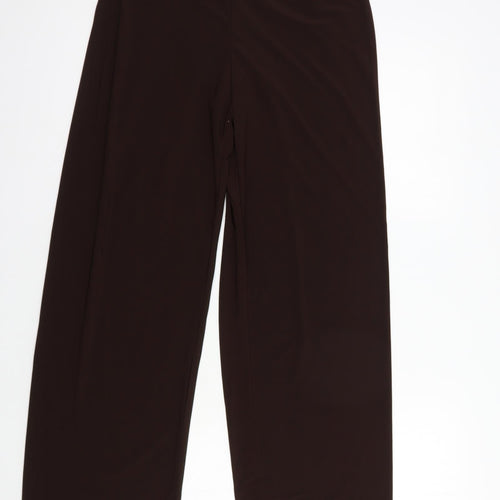 Attitudes Womens Brown  Polyester Trousers  Size S L29 in Regular