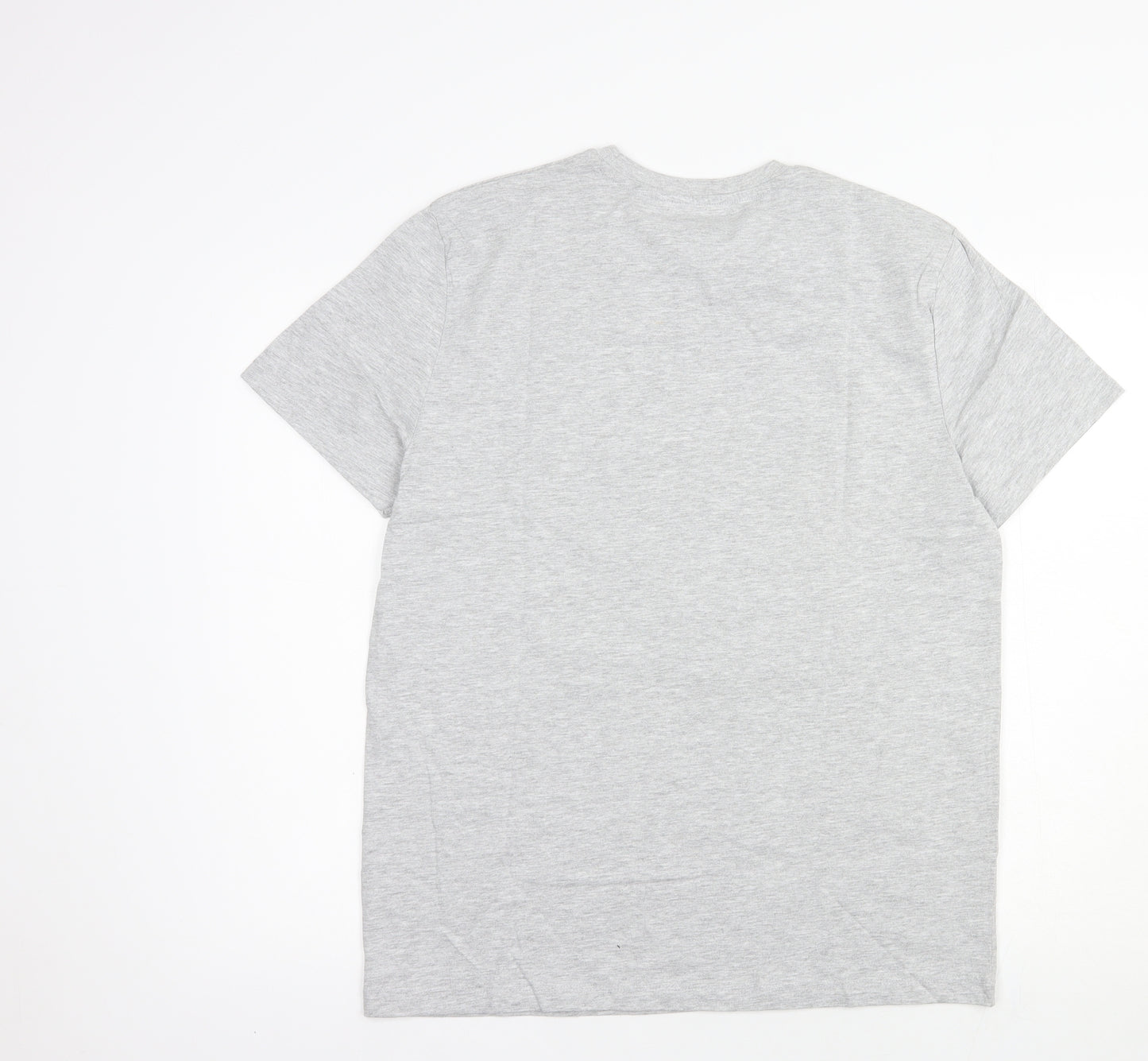 Primark Mens Grey  Cotton  T-Shirt Size M Crew Neck  - Kellog's