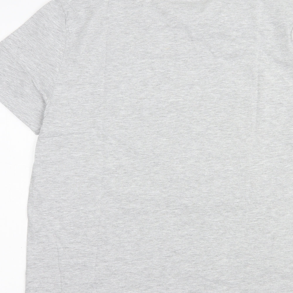 Primark Mens Grey  Cotton  T-Shirt Size M Crew Neck  - Kellog's
