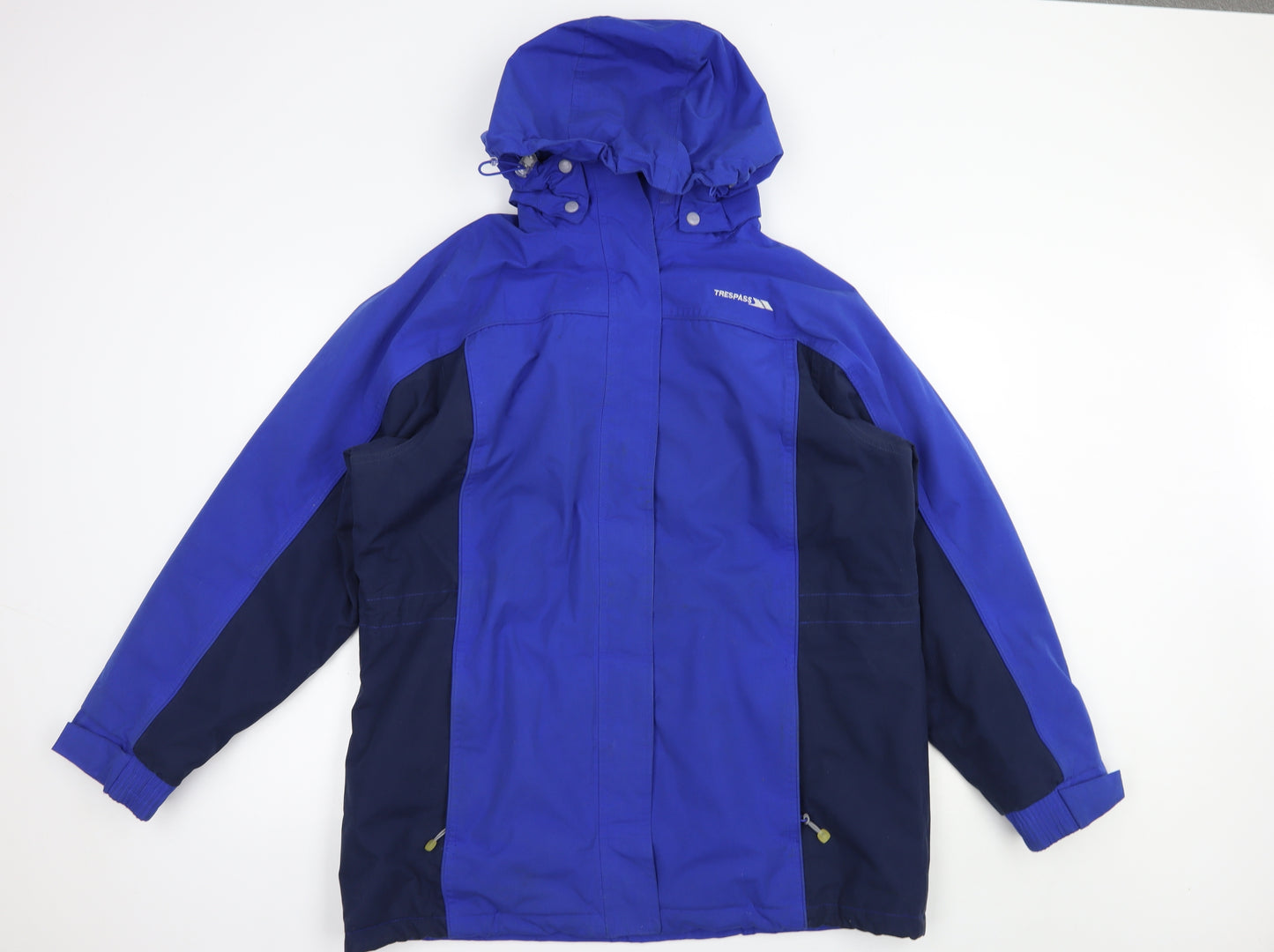 Trespass Mens Blue   Windbreaker Jacket Size XL  Zip